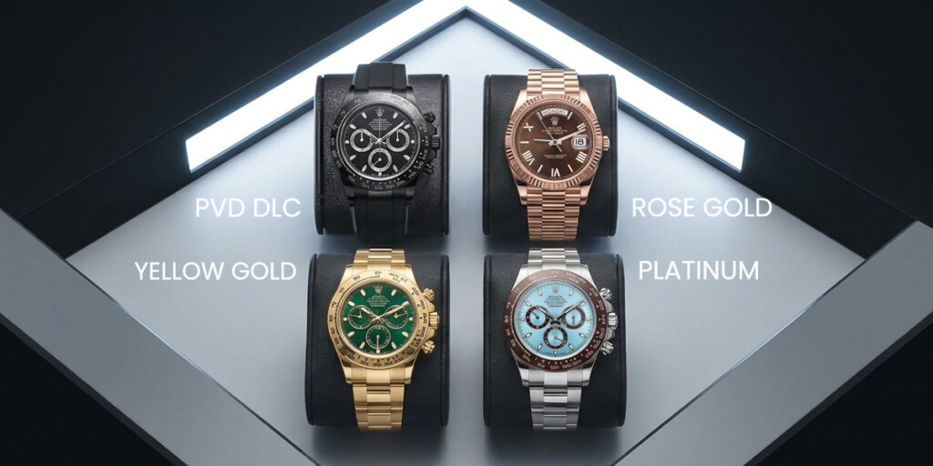 metals in luxury watches