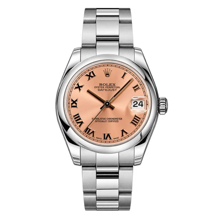 Rolex Datejust 178240 31mm Salmon Roman Dial Stainless Steel Watch