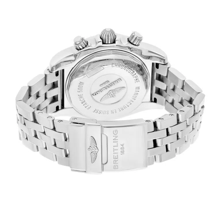 Breitling Chronomat AB0110 Black Dial Stainless Steel Watch – image 7