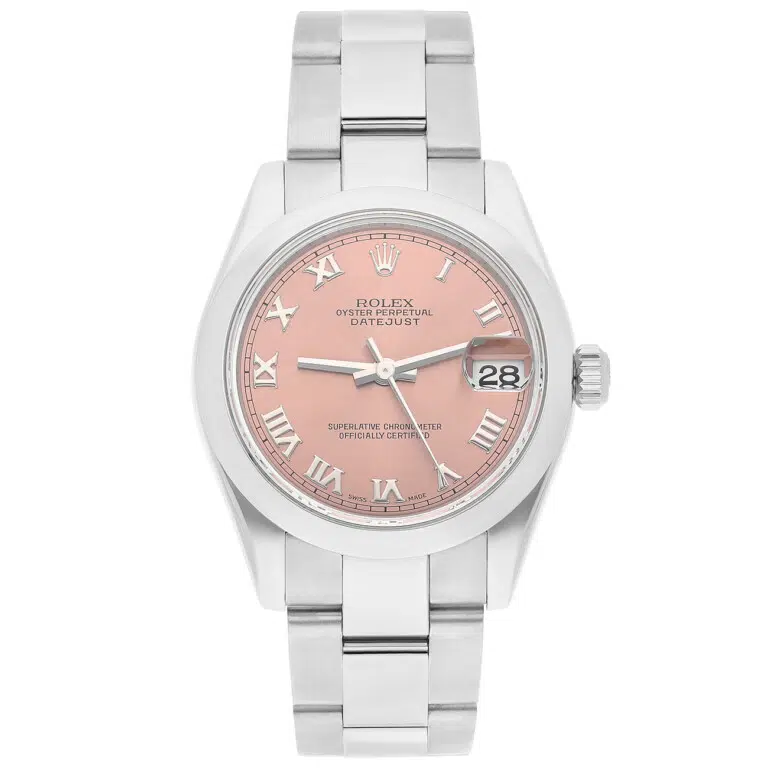Rolex Datejust 178240 31mm Salmon Roman Dial Stainless Steel Watch