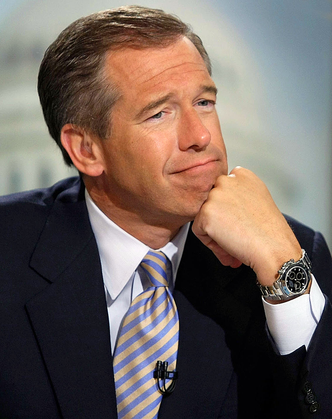 Brian Williams wearing Rolex Brian Williams wearing Rolex