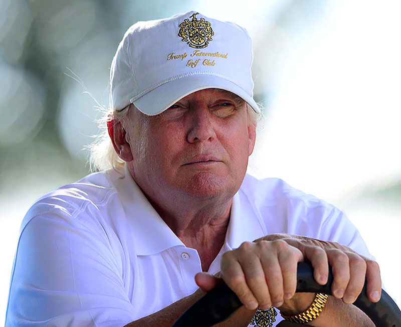 Donald Trump wears The Presidential Rolex Donald Trump wears The Presidential Rolex