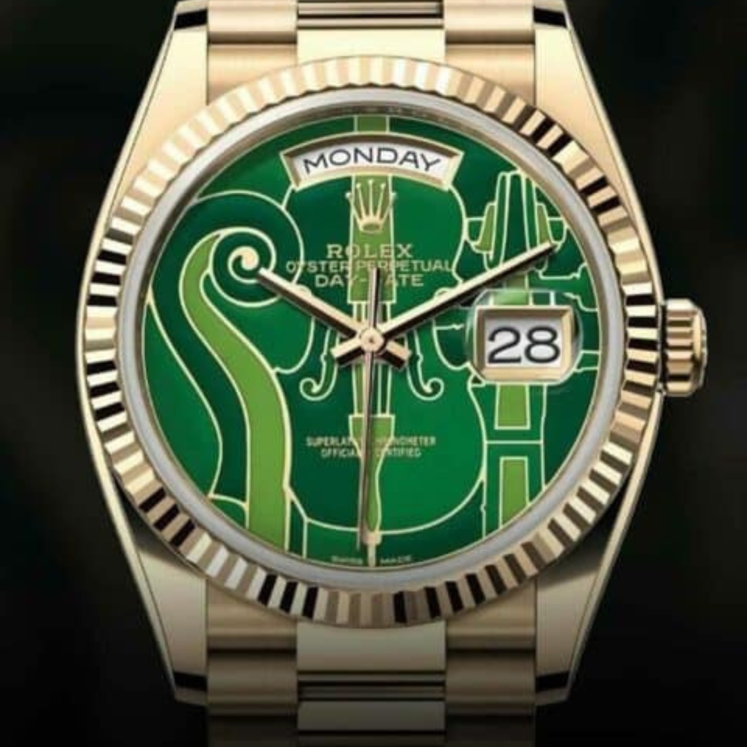 The Vienna Philharmonic Dial Edition Rolex Rolex Day-Date 36 Gold President 128238