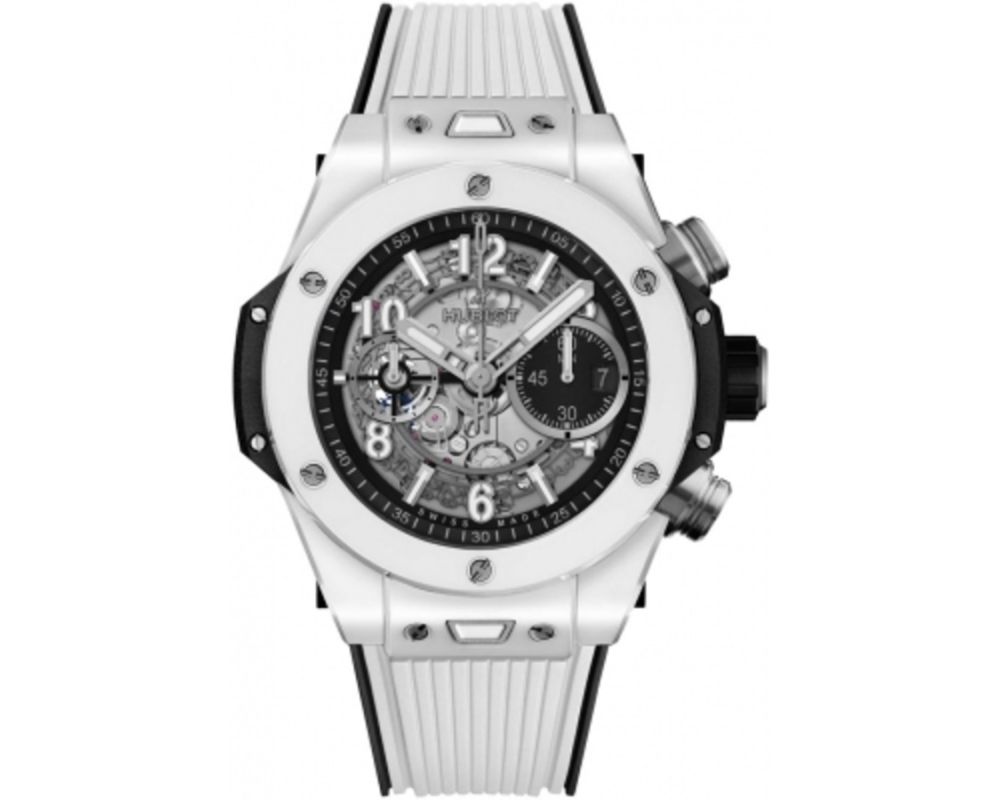 Hublot Big Bang UNICO 421.HX.1170.RX Ceramic/ White Strap Watch 2024 Hublot Big Bang UNICO 421.HX.1170.RX Ceramic/ White Strap Watch 2024