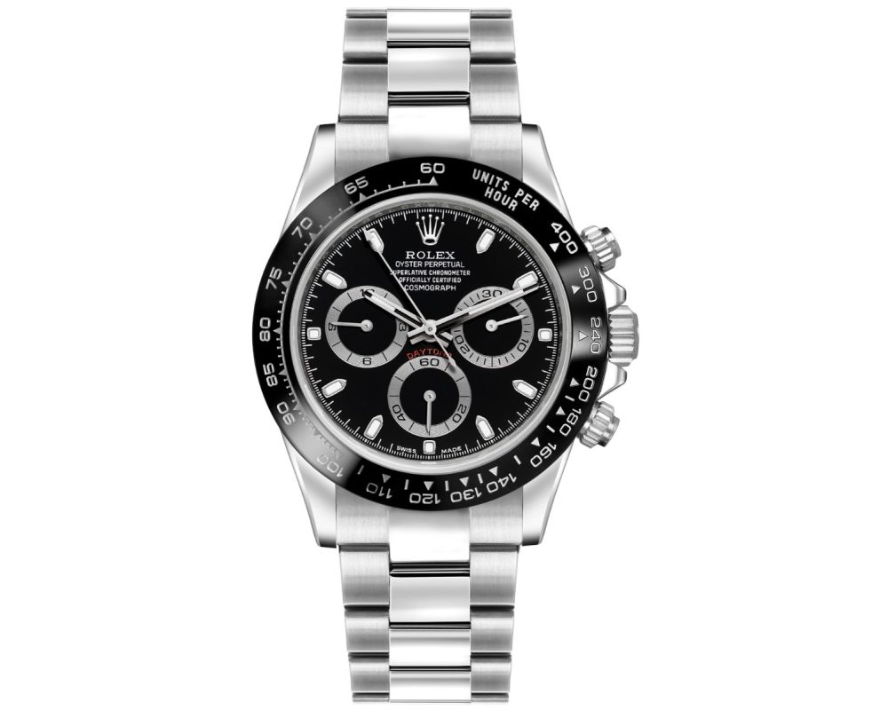 Rolex 116500LN Daytona Oyster Stainless Steel with Black Dial Watch 2021