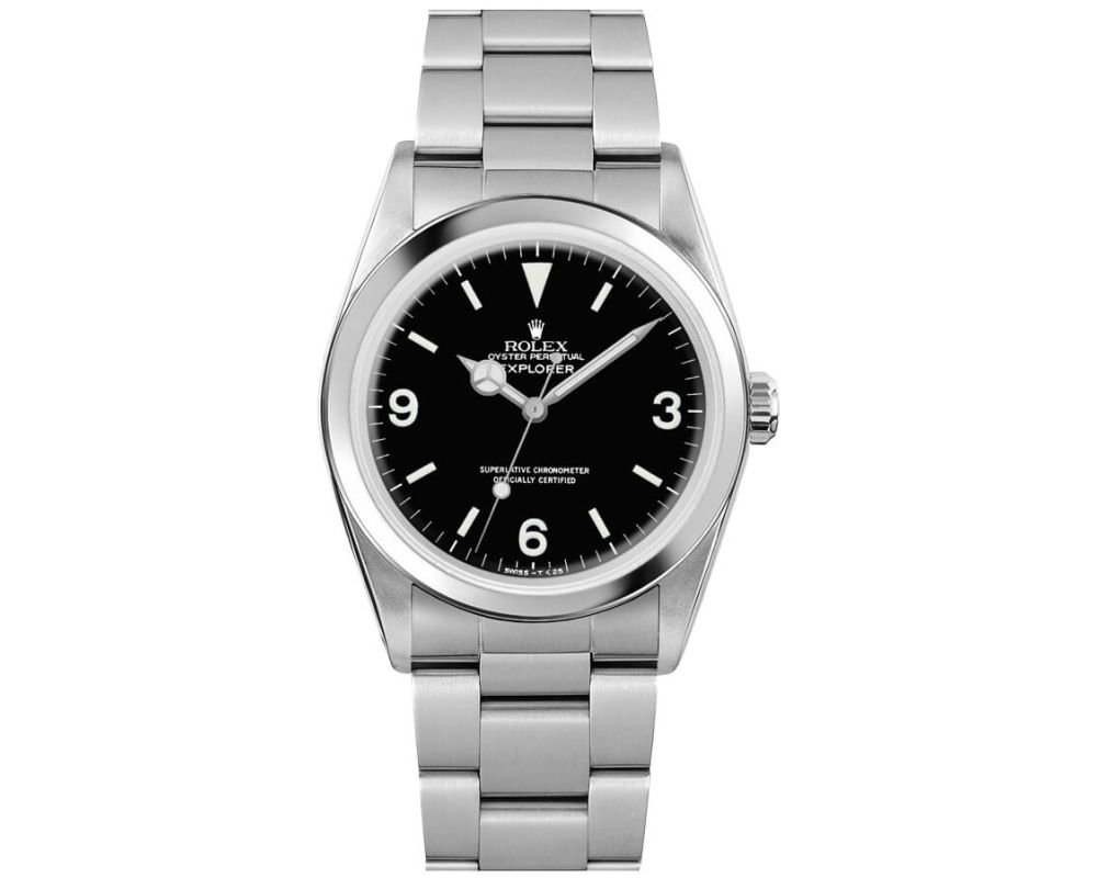 Rolex Explorer 1016 36mm Stainless Steel Black Dial Watch
