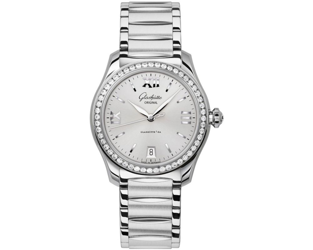 Glashütte Original Lady Serenade 39-22-02-22-34 Stainless Steel with Silver Dial Watch Glashütte Original Lady Serenade 39-22-02-22-34 Stainless Steel with Silver Dial Watch