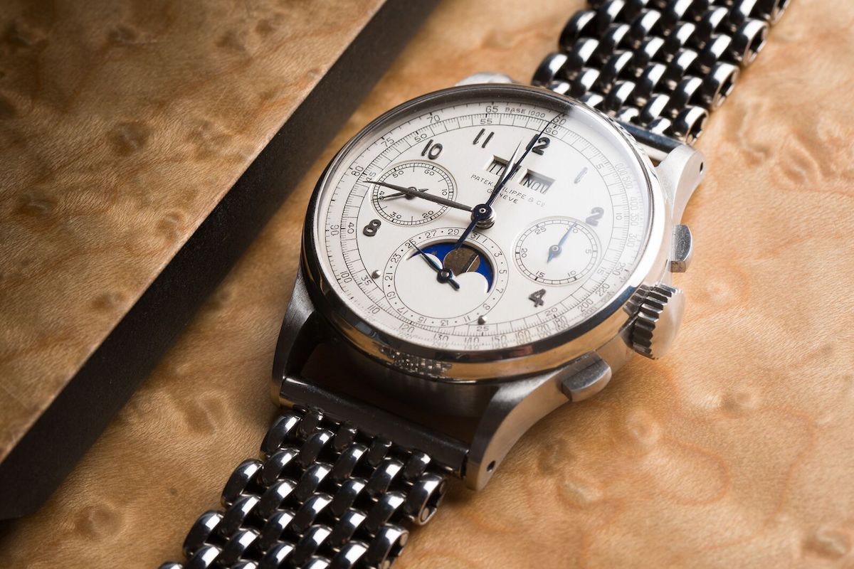 Patek Philippe Stainless Steel Ref. 1518 Patek Philippe Stainless Steel Ref. 1518 $12 Million