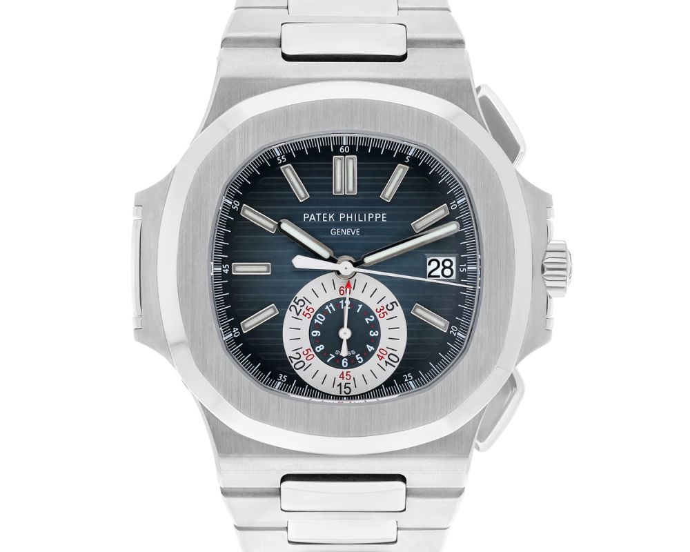 Patek Philippe Nautilus 5980/1A-001 Gradient Blue Dial Steel Bracelet Box/Papers Patek Philippe Nautilus 5980/1A-001 Gradient Blue Dial Steel Bracelet Box/Papers